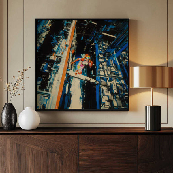 Tablou înramat „Superheroine” de Taudalpoi