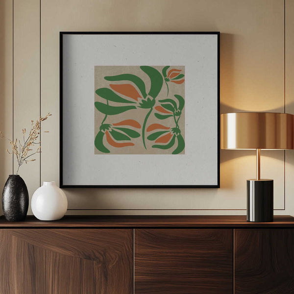 Tablou înramat „Floral Harmony” de THE MIUUS STUDIO