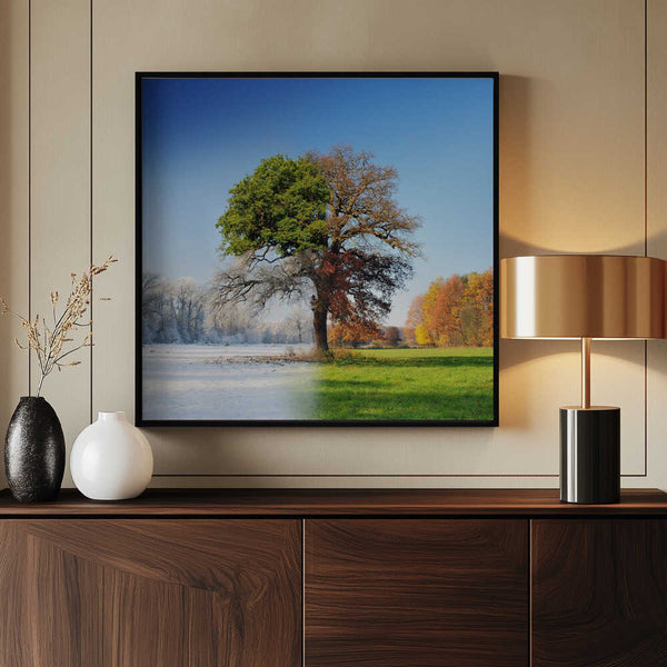 Tablou înramat „4 seasons” de Adam Brzuszek