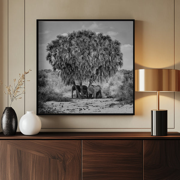 Tablou înramat „Noon meeting” de Marcel Rebro