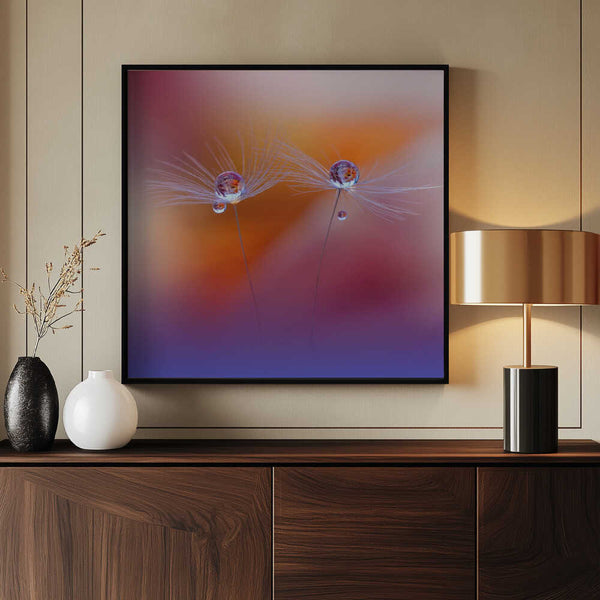 Tablou înramat „Two Worlds” de Juliana Nan