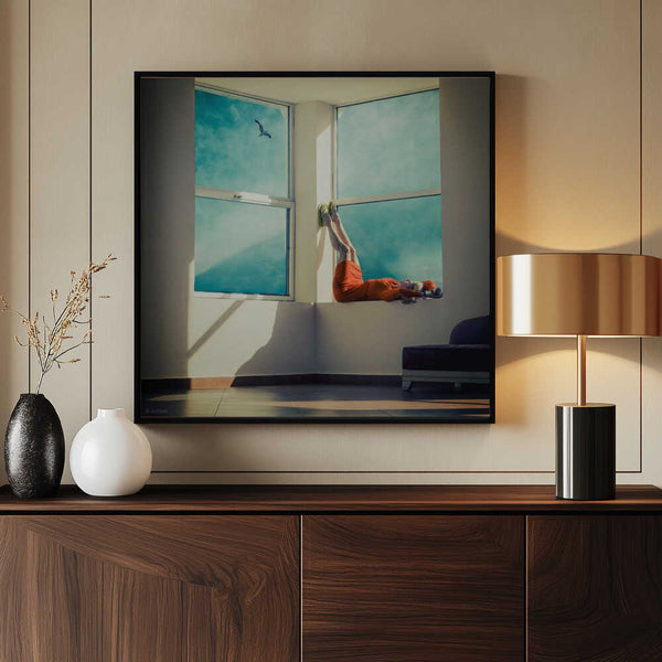 Tablou înramat „room with a view” de ambra