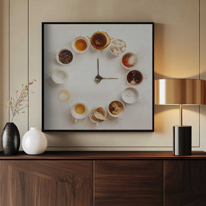 Tablou înramat „It's Always Coffee Time” de Dina Belenko