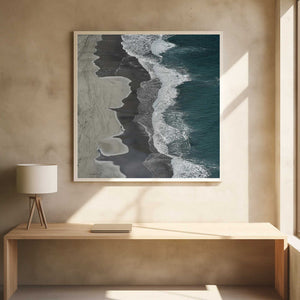 Tablou înramat „Running waves” de Lex Molenaar