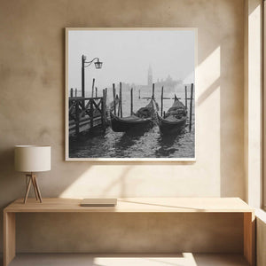 Tablou înramat „Morning in Venice” de YuppiDu