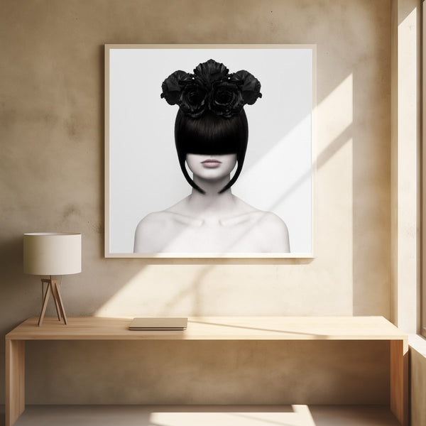 Tablou înramat „Black Widow” de Martina Nemcekova EP