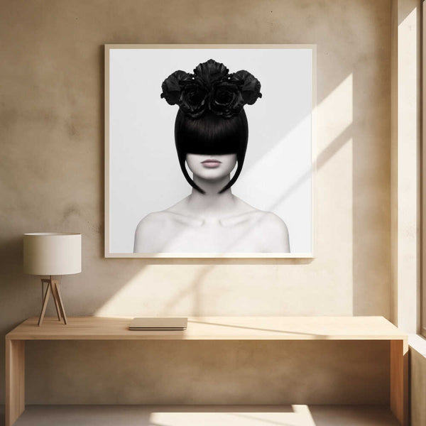 Tablou înramat „Black Widow” de Martina Nemcekova EP