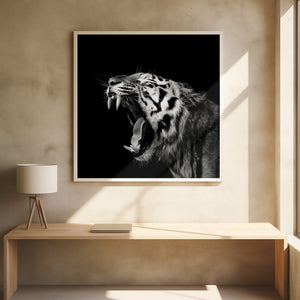 Tablou înramat „Primal Yawn #4” de Christian Meermann