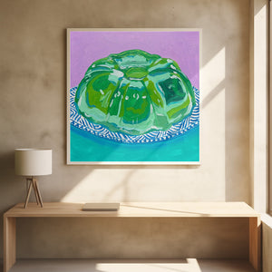 Tablou înramat „Lime Jello” de Pauline Wegman | Key and Sea Creative