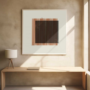 Tablou înramat „Striped Enigma” de THE MIUUS STUDIO