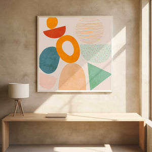 Tablou înramat „Shapes Play New2” de Ana Rut Bre