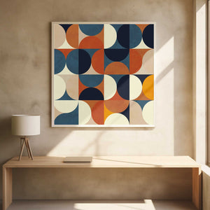 Tablou înramat „Geometry New12 Marron” de Ana Rut Bre