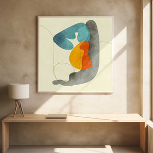 Tablou înramat „Shapes&lines2” de Ana Rut Bre