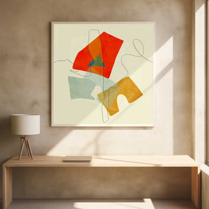 Tablou înramat „Shapes&lines4” de Ana Rut Bre