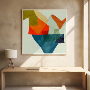 Tablou înramat „Shapes&lines5 Kopie” de Ana Rut Bre