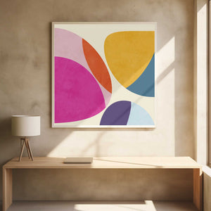 Tablou înramat „Pattern3 Mid Bunt 3” de Ana Rut Bre