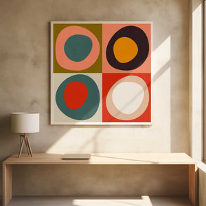 Tablou înramat „Bauhaus New 3” de Ana Rut Bre