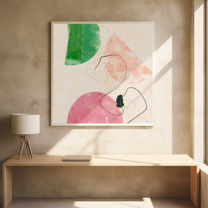 Tablou înramat „Organic Painted 12 10600px   Mai2021 Kopie” de Ana Rut Bre