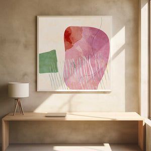 Tablou înramat „Organic Painted 11 10600px   Mai2021 Kopie” de Ana Rut Bre