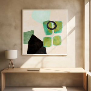 Tablou înramat „Organic Painted 11 10600px   14. Dezember 2020 11.15 Kopie” de Ana Rut Bre