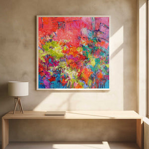 Tablou înramat „Vivid Chaos Unleashed” de Dorothy Fagan