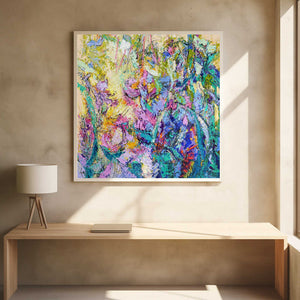 Tablou înramat „Expressionist Colorful Abstract” de Dorothy Fagan