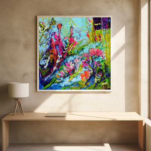 Tablou înramat „Botanic Radiance” de Dorothy Fagan