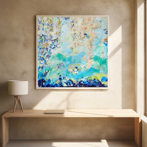 Tablou înramat „Expressionist Colorful Abstract” de Dorothy Fagan