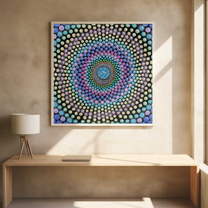 Tablou înramat „Candy Swirl” de Amy Diener