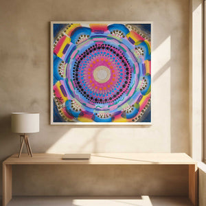 Tablou înramat „Colorful Zen” de Amy Diener