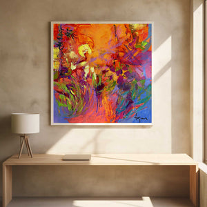 Tablou înramat „Vivid Sunburst” de Dorothy Fagan