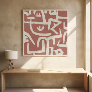 Tablou înramat „Line art abstract” de Little Dean
