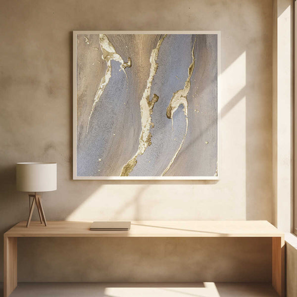 Tablou înramat „Ephemeral Gold” de Anete Purina-Purite