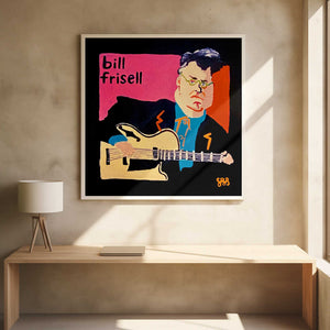 Tablou înramat „Bill Frisell” de Steve Spencer