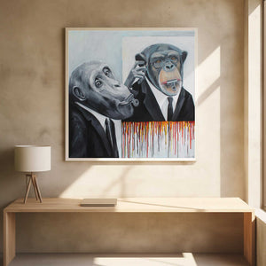 Tablou înramat „Speak No Evil” de Violeta Vollmer