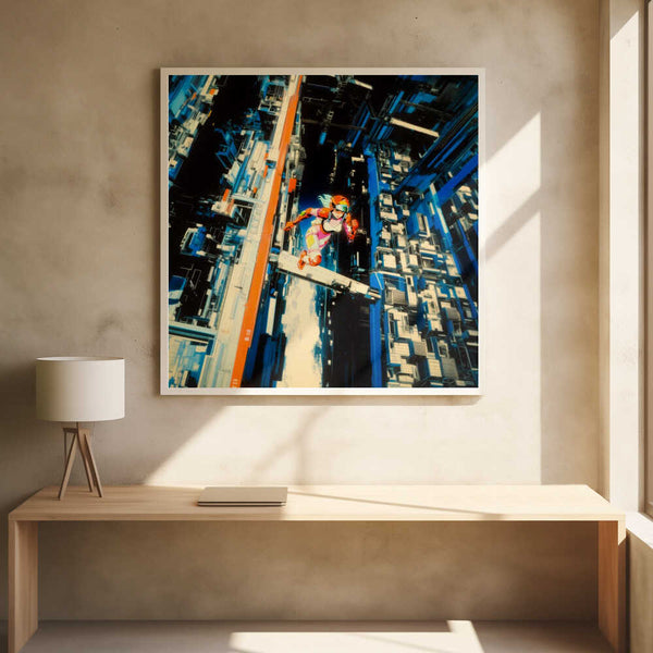Tablou înramat „Superheroine” de Taudalpoi
