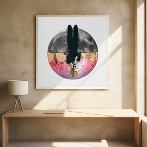 Tablou înramat „Moon party” de Sammy Slabbinck