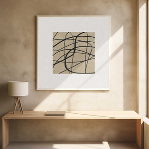 Tablou înramat „Tangled Paths” de THE MIUUS STUDIO