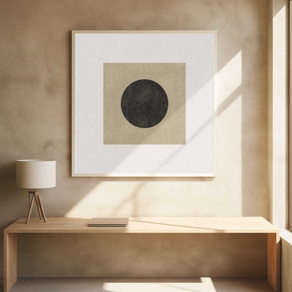 Tablou înramat „Eclipse Silence” de THE MIUUS STUDIO