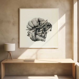 Tablou înramat „Velocity of the Sauce” de Mikhail Siskoff