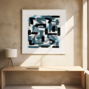 Tablou înramat „Abstract Maze” de THE MIUUS STUDIO