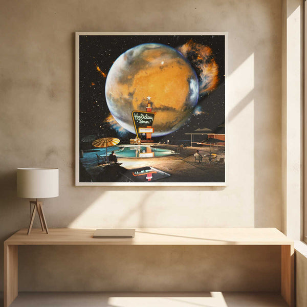 Tablou înramat „The Space Hotel” de Taudalpoi