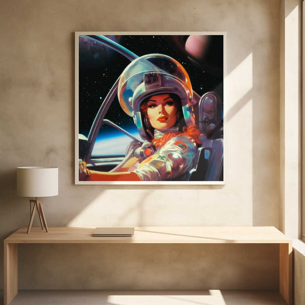 Tablou înramat „Next Stop Mars” de Taudalpoi