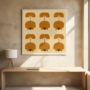 Tablou înramat „Mid-Century Tulip Style” de Dina Dankers