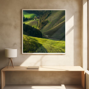 Tablou înramat „Crete Senses/Tuscany” de Jarek Pawlak
