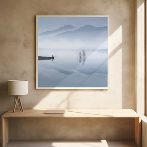Tablou înramat „Blue silence” de Jose Beut