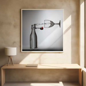 Tablou înramat „Pouring?” de Wieteke de Kogel