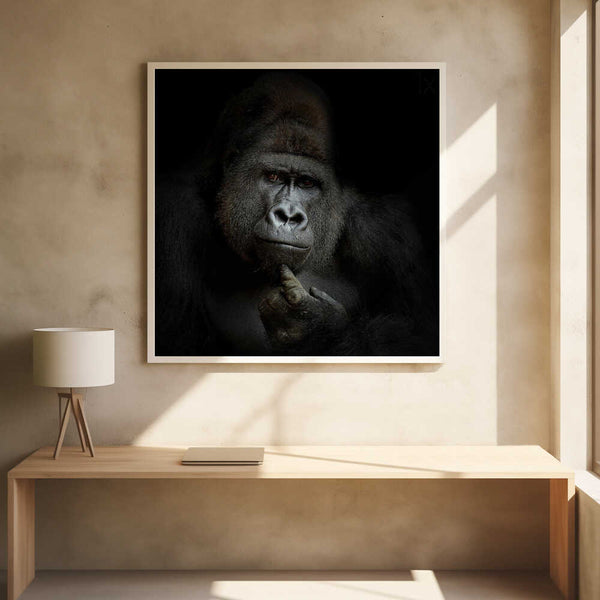 Tablou înramat „ego cogito, ergo sum” de Antje Wenner-Braun