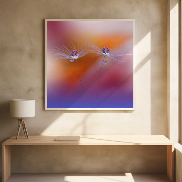 Tablou înramat „Two Worlds” de Juliana Nan