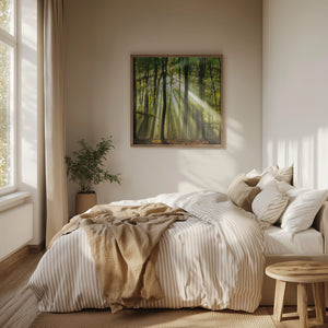 Tablou înramat „Sunny start to the day ........” de Piet Haaksma